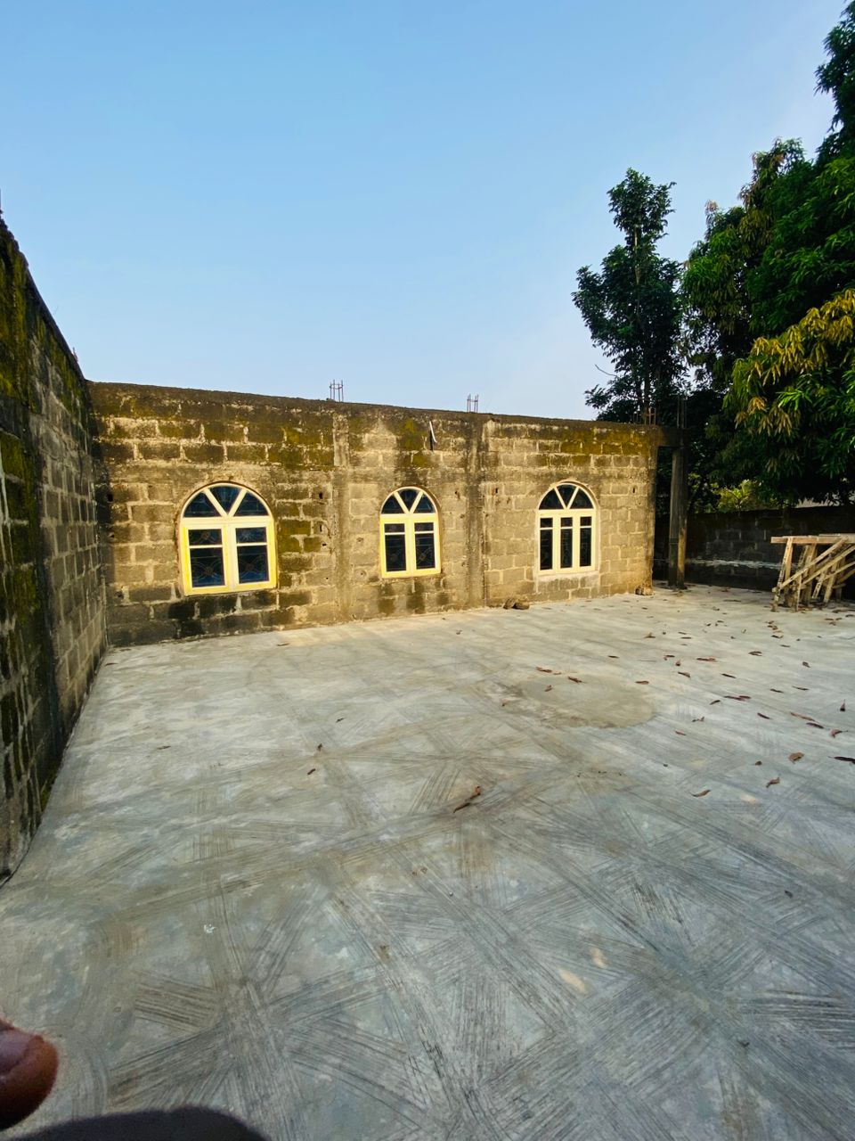 Mobalufun Central Mosque construction
